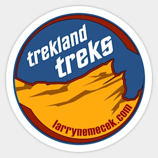 Trekland Treks Logo Sticker